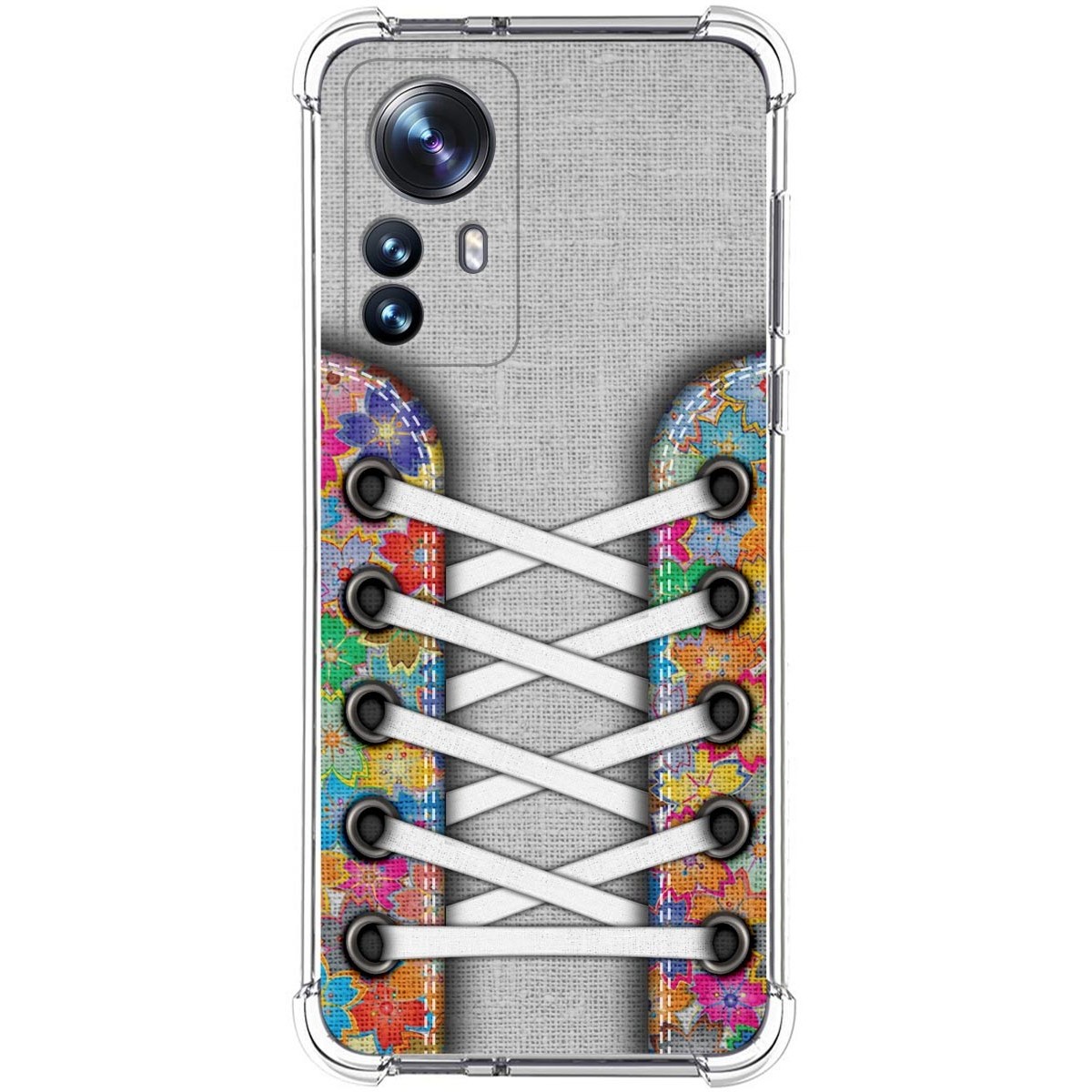 Funda Silicona Antigolpes para Xiaomi 12 Pro 5G diseño Zapatillas 04 Dibujos