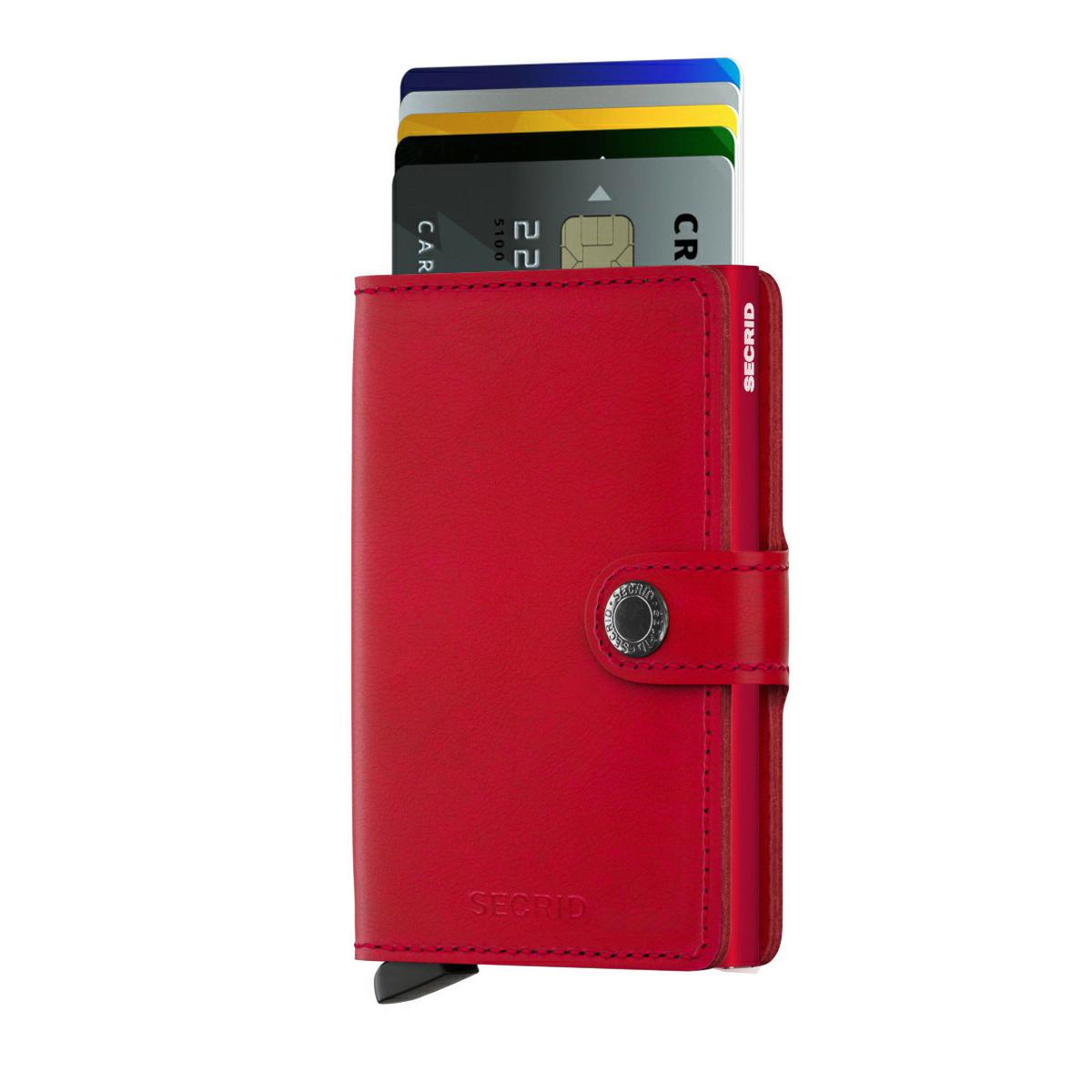 secrid miniwallet original red-red