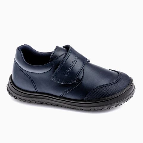 Pablosky Zapato Colegial Barefoot 355525, Marino, Suela Antideslizante y Flexible