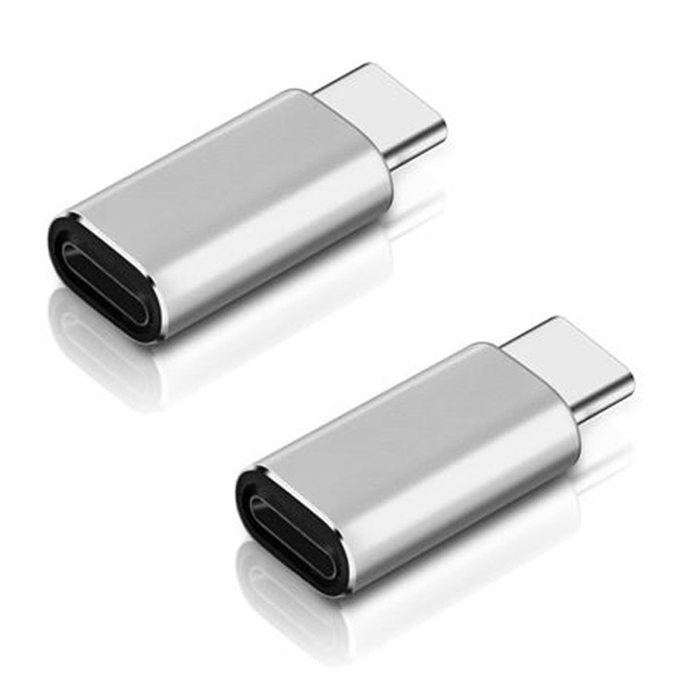 Adaptador Lightning a USB tipo C para móvil compatible con iPhone, iPad, iOS, convertidor de señal para transferencia de datos y carga