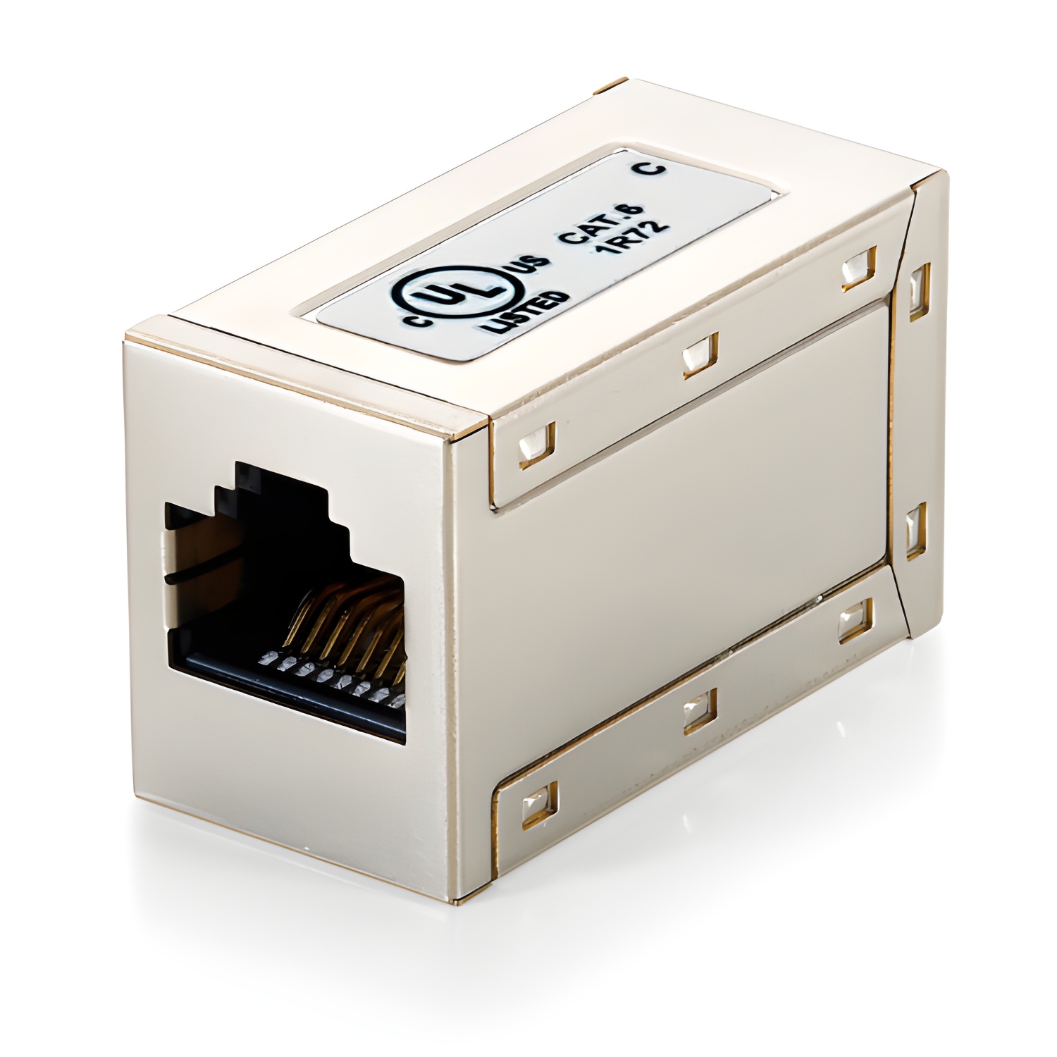 Adaptador rj45 equip cat.6 apantallado hembra hembra 121169
