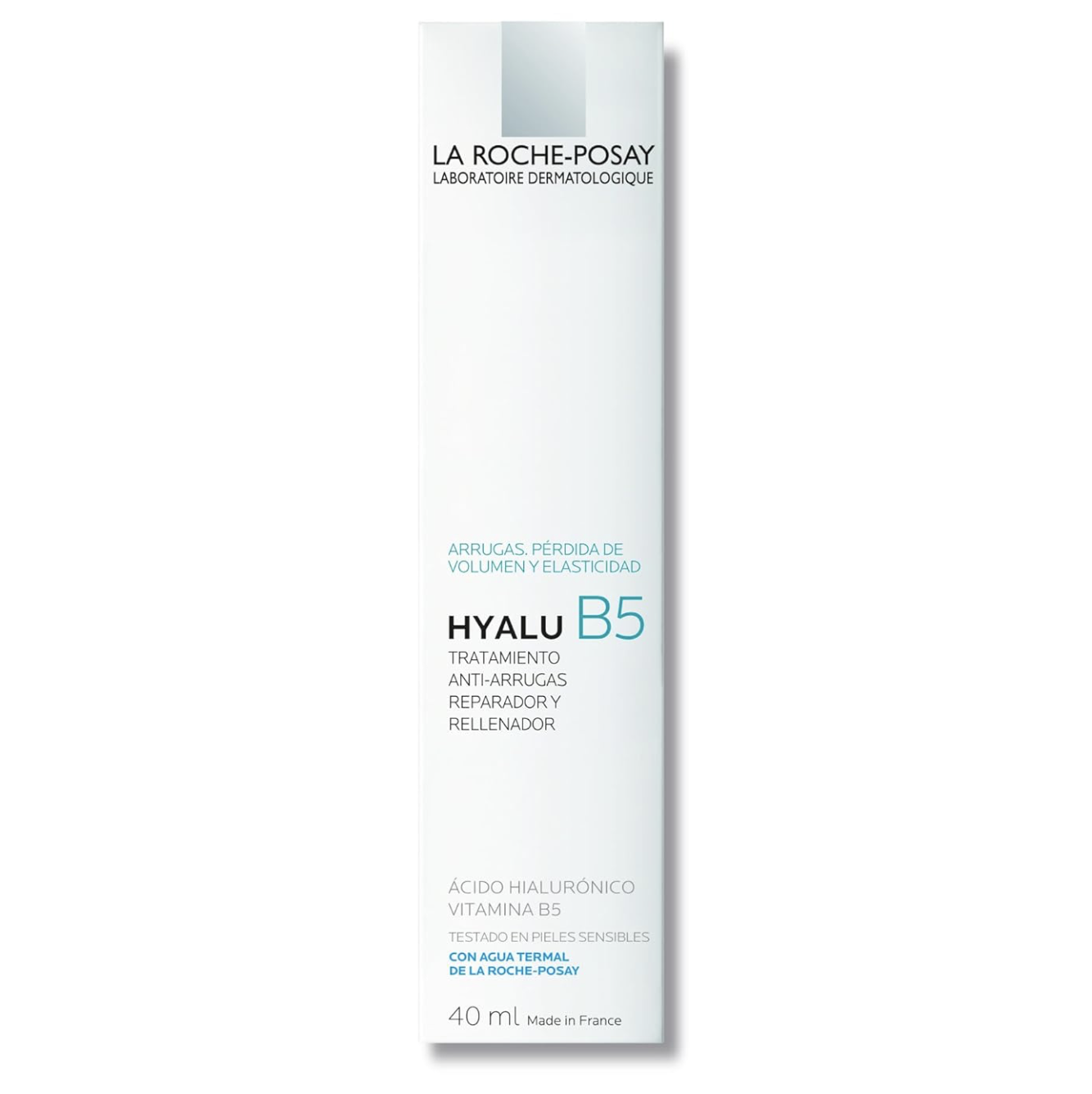 La Roche-Posay - Hyalu B5 Crema facial hidratante y reafirmante con ácido hialurónico dual y vitamina B5 para piel sensible, deshidratada o con primeras arrugas, 40 ml