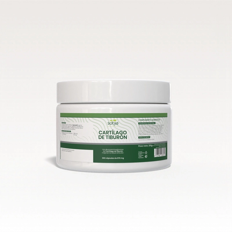 Cartilago de tiburon 870mg 300 capsulas Sotya