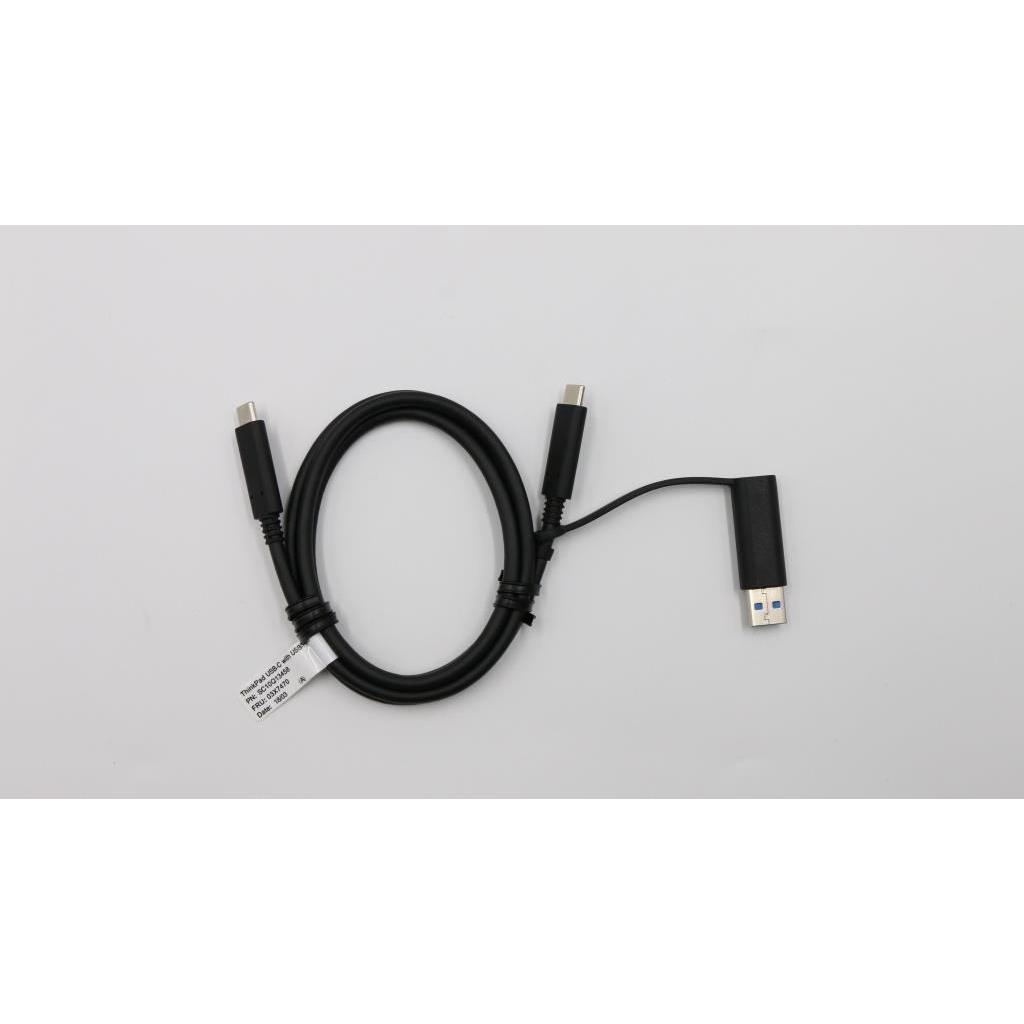 Cable USB-C Lenovo con Dongle TP para Ordenador y Laptop