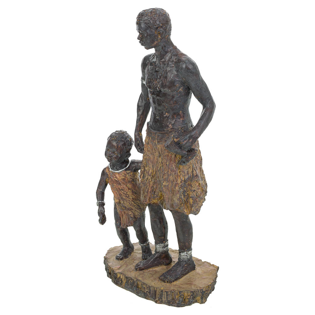 Wonderlust Deco - Figura decoración 15,5x9,3x31,5 Multicolor 15,5x9,3x31,5h cm