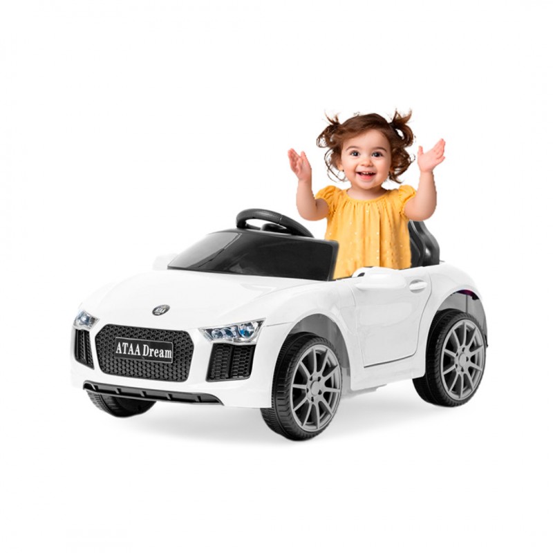 Ataa Cars Coche Eléctrico Infantil ATAA Dream 6v con Control Remoto y Luces - Ideal para Niños Pequeños