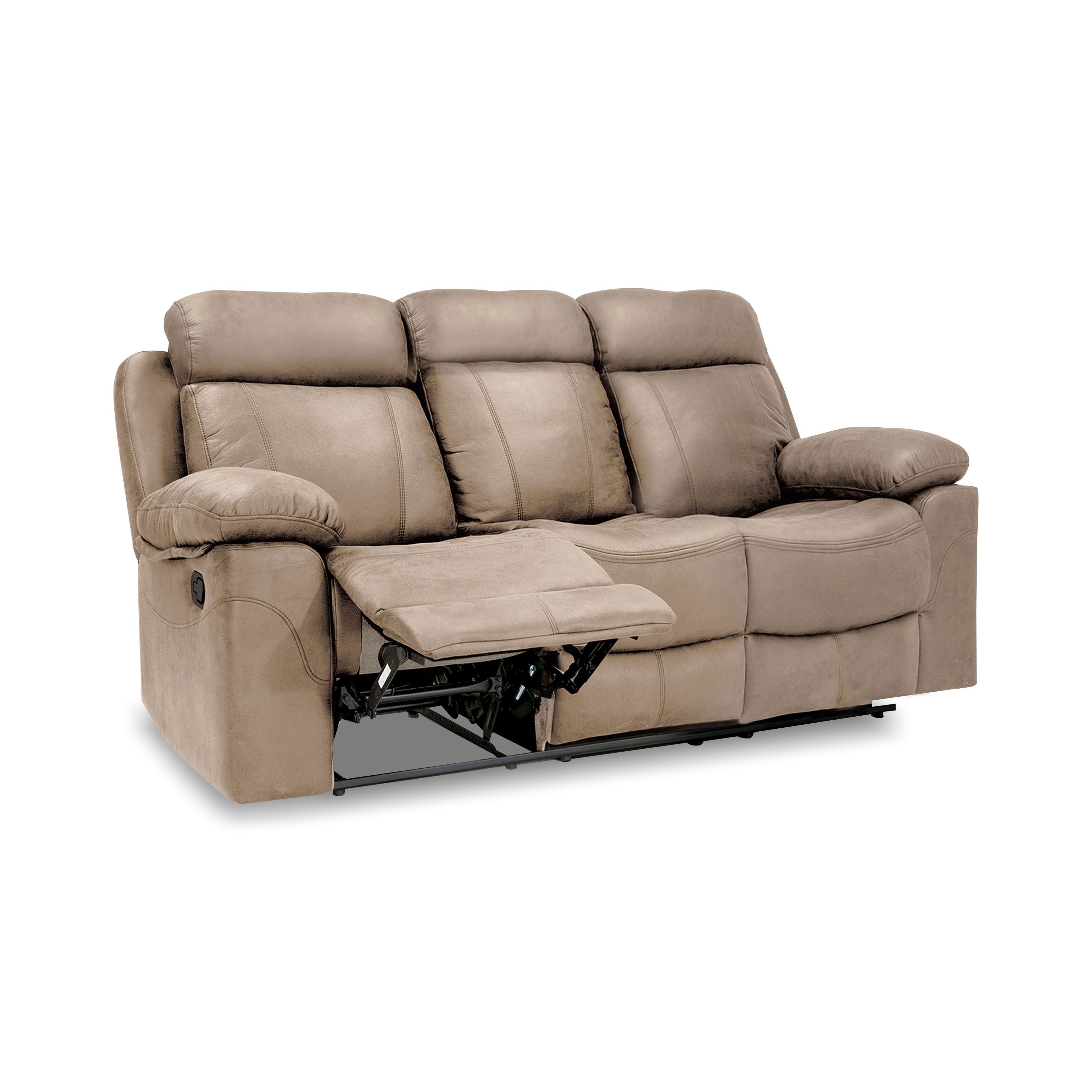 duehome - Sofá relax 3 plazas Nellie