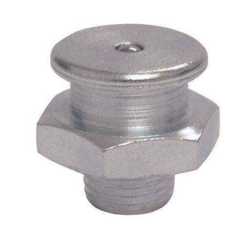 100 engrasadores rectos de cabeza plana din 3404 tipo m1 (r.1/8 -28 bspp x l.17 x ø17 acero)