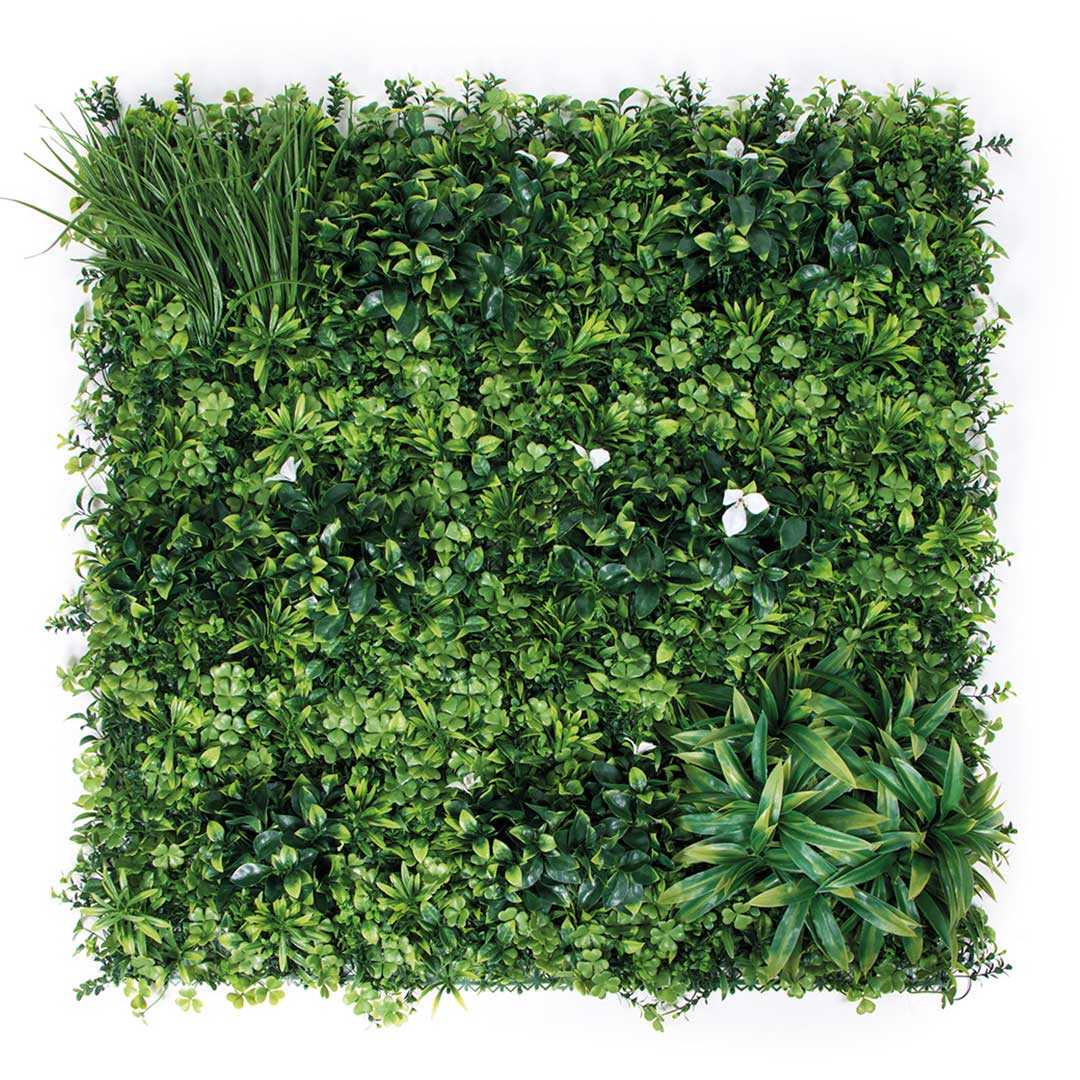 Nortene | Jardín Vertical Forest 100x100 Cm | Decoración De Pared | Diseño Moderno | Perfecto Para Ambientes Modernos Y Naturales