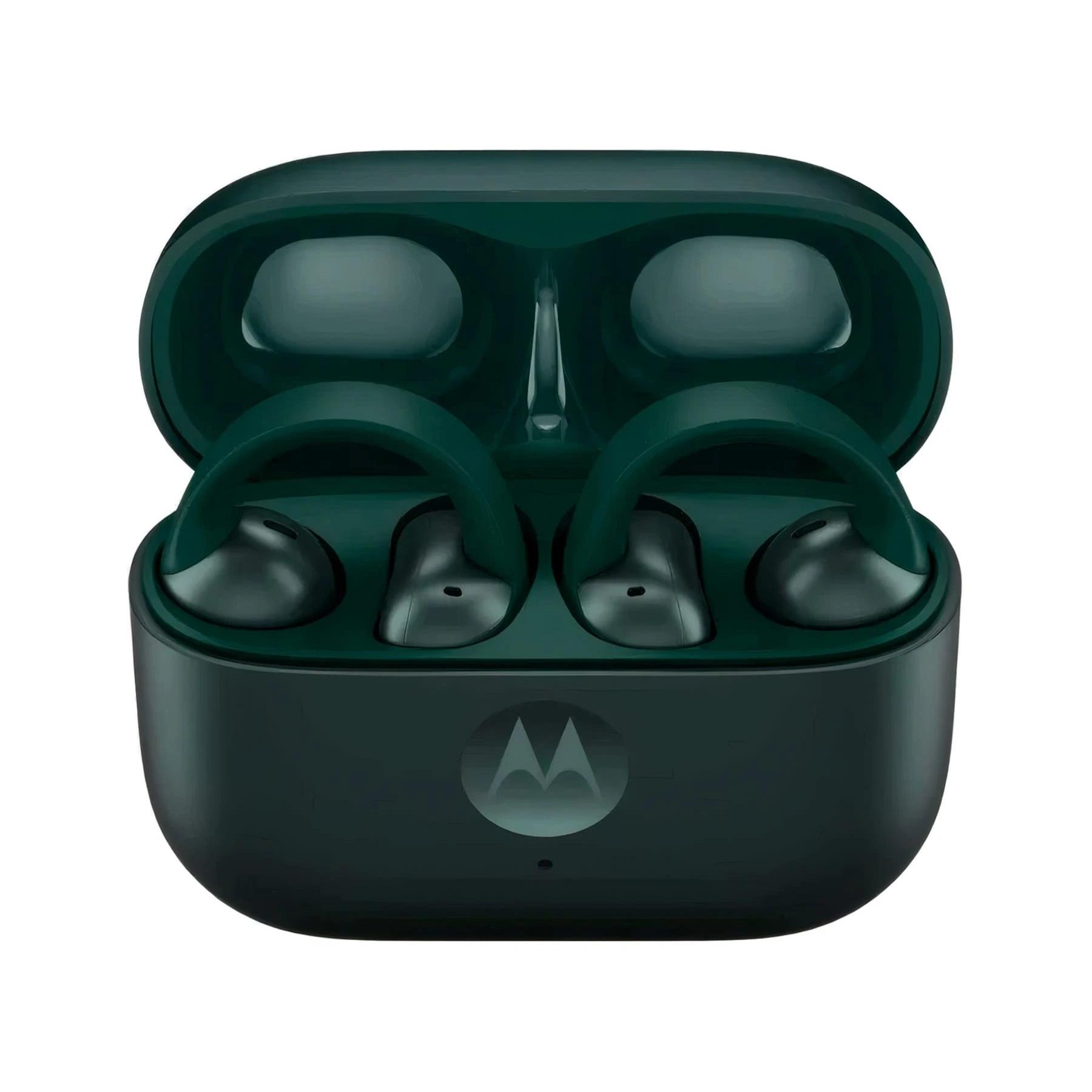 Auriculares Motorola MOTO BUDS LOOP TREKKING G Deportivos Bluetooth In-Ear / Botón Verde repelente al agua con Micrófono MOTO BUDS LOOP TREKKING G