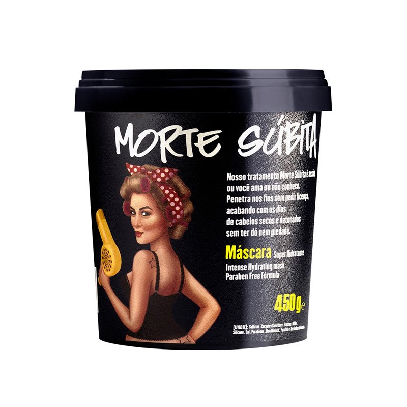 Mascarilla - Morte Súbita - Lola Cosmetics