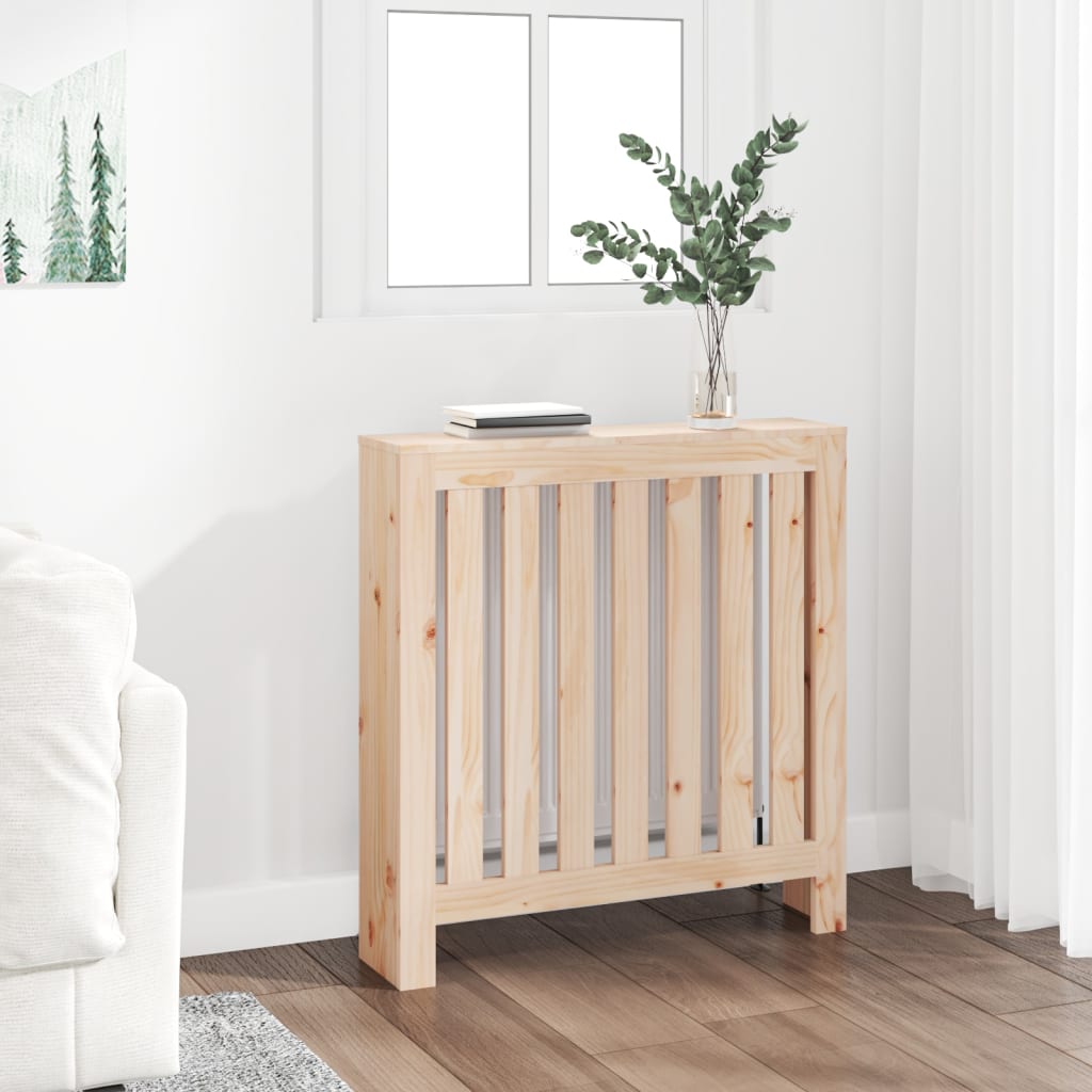 vidaXL Cubierta de Radiador Estantería Dormitorio Balda Color Marrón, Natural, Blanco y mas