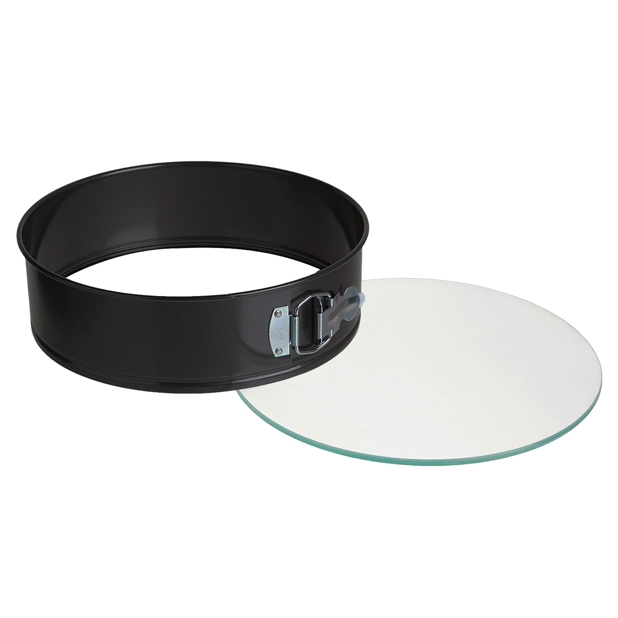 Molde redondo para tartas ø28x7.5cm en acero al carbono BERGNER