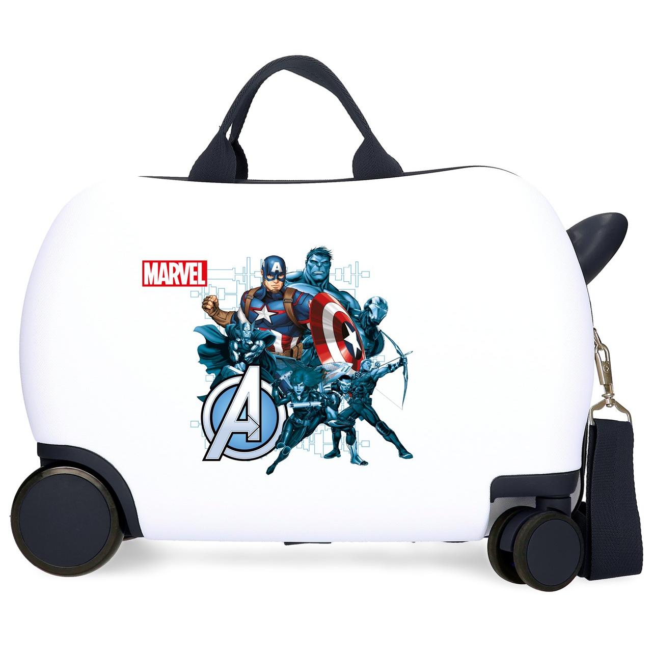 Marvel - Maleta infantil Avengers Legendary blanco 45x31x20
