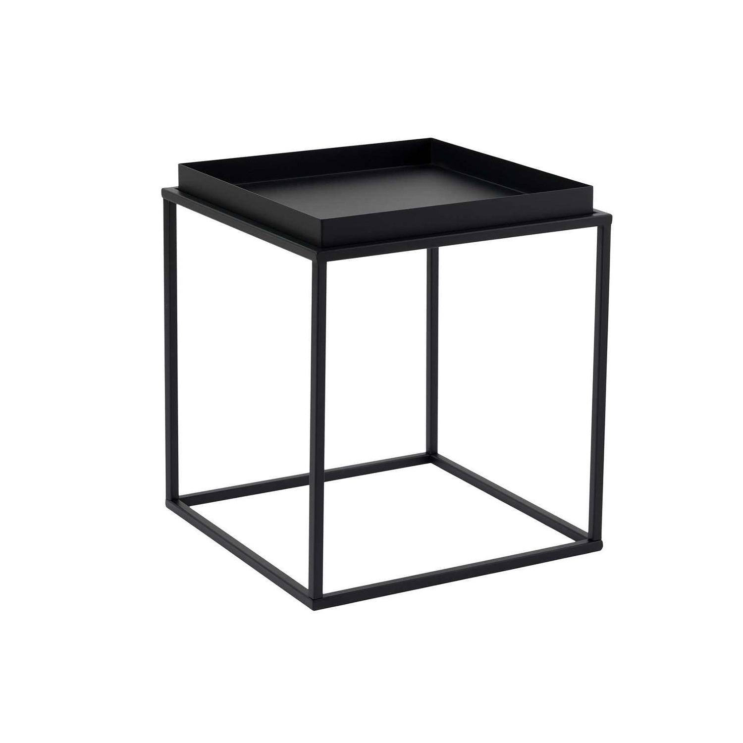 Mesa auxiliar katherine negro para hogar moderno mueble de almacenaje  - Homekit