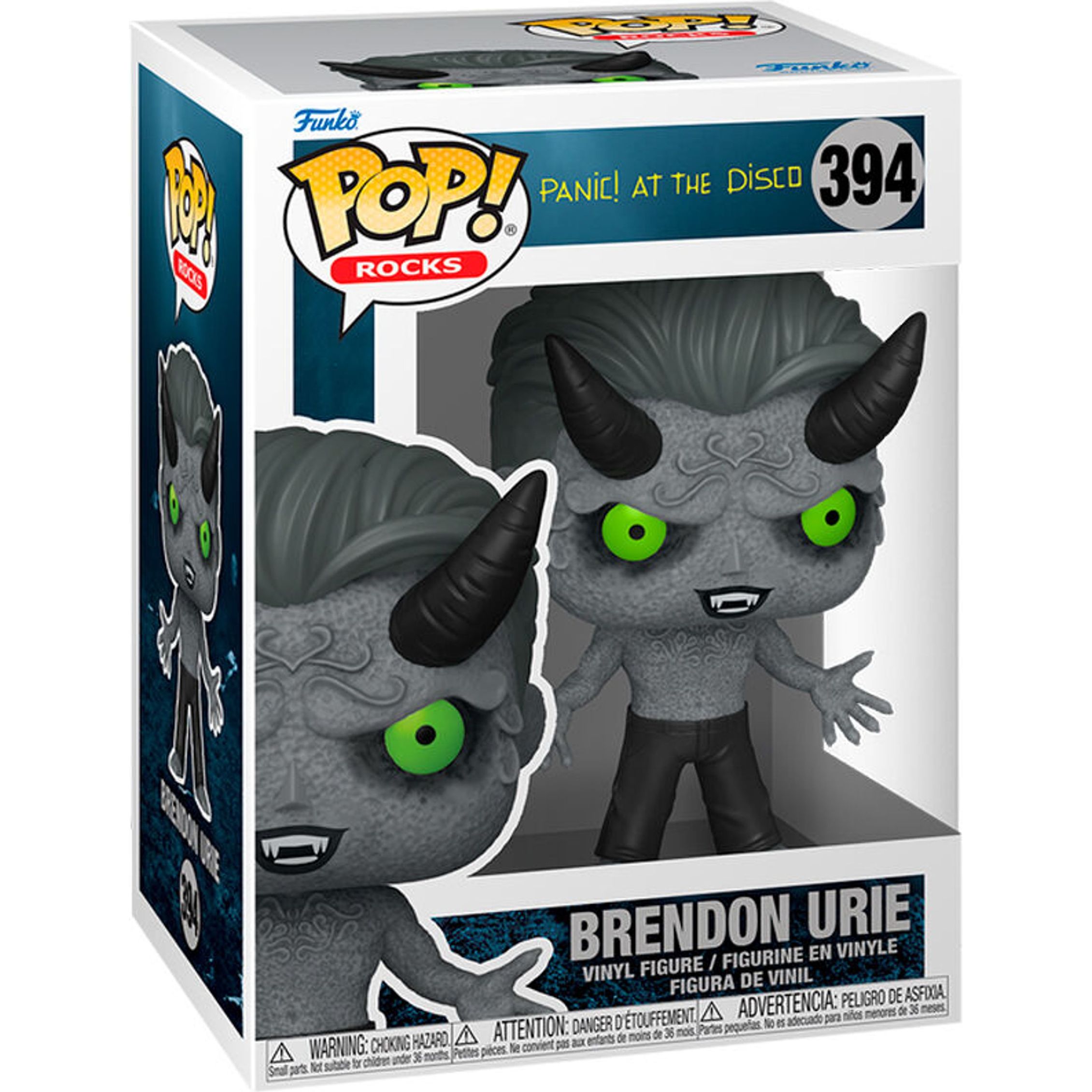 Funko - Figura Pop Panic! At The Disco Brendon Urie - Funko Pop Coleccionable De Edición Limitada - Funko Pop Diseño Detallado Y Realista - Funko Pop Ideal Para Regalo - Funko Pop Gran Variedad De Personajes