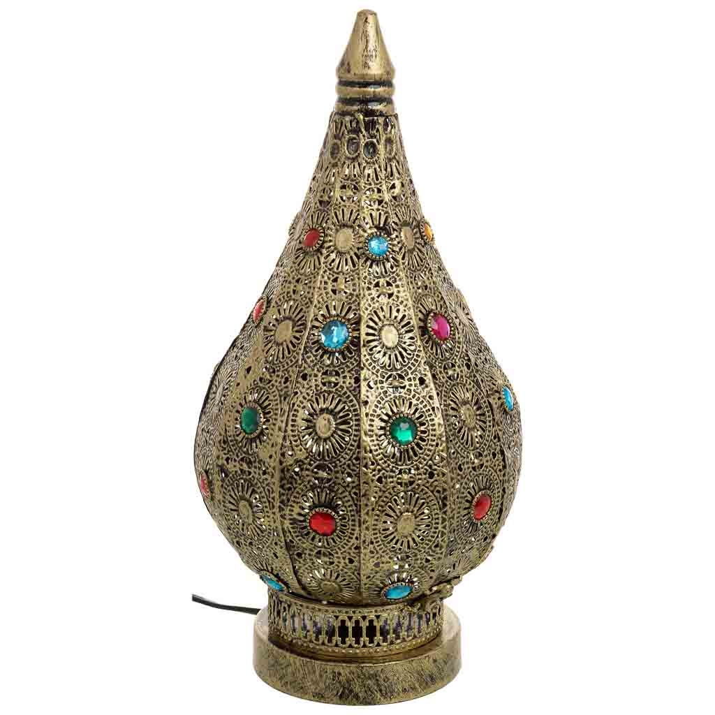 Wonderlust Deco - Lámpara de metal cristal acrilico de colores D20x38h cm Multicolor D20x38h cm