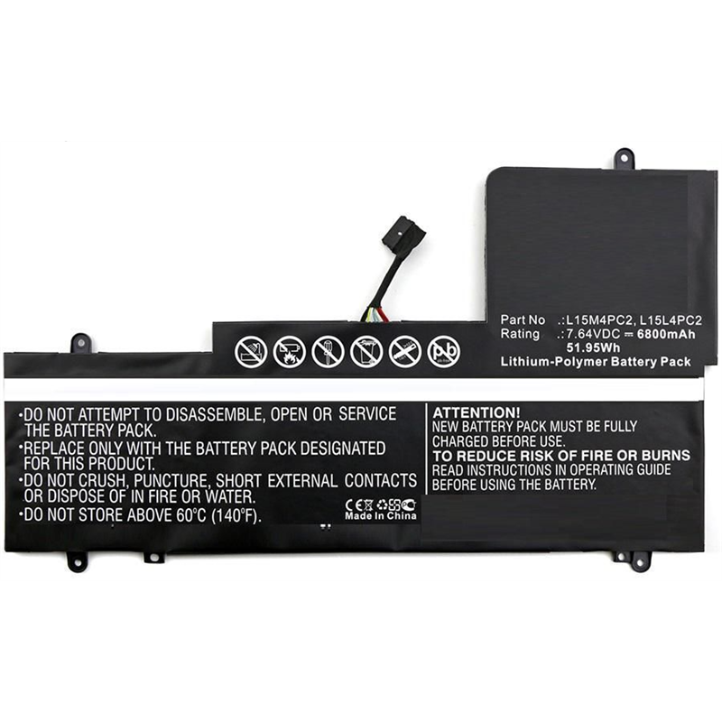 Bateria Portatil Coreparts 7.64V 6800Mah Para Lenovo Yoga