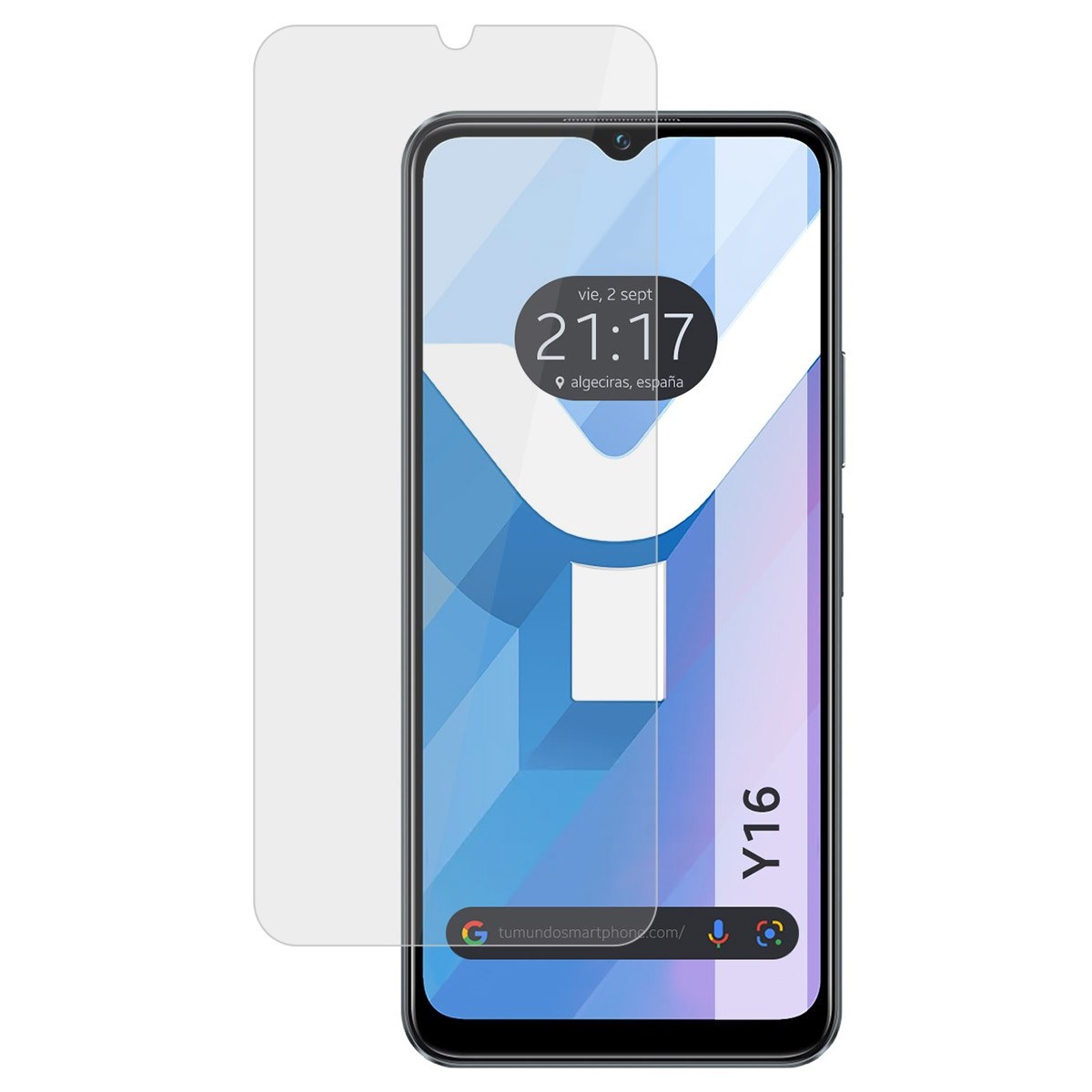 Protector Cristal Templado para Vivo Y16 Vidrio