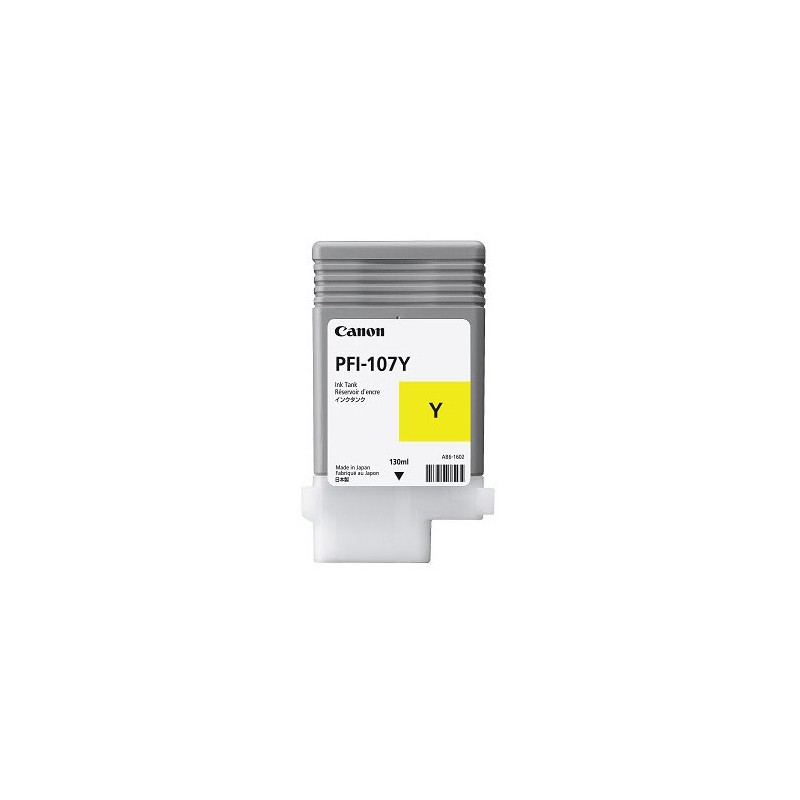 Canon - PFI-107Y cartucho de tinta 1 pieza(s) Original Amarillo 6708B001