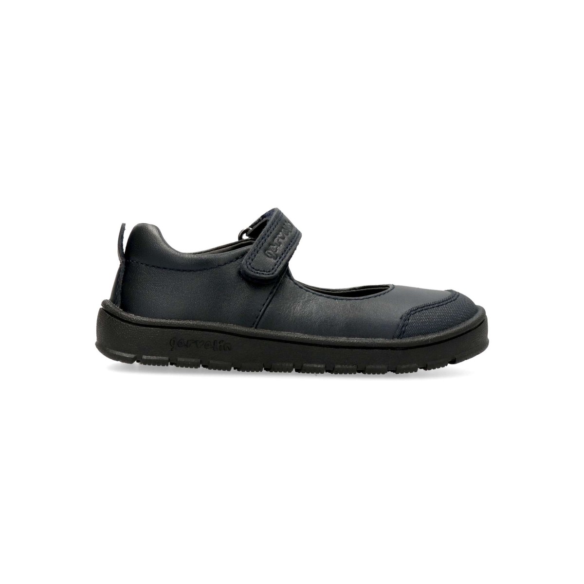 Biomecanics - Zapato colegial mercedita barefoot para niña, flexible y ligero con punta ancha reforzada, piel natural sin tóxicos y sello podológico