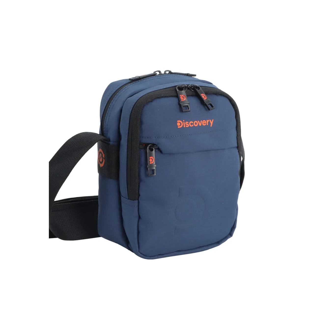 DISCOVERY BOLSO CABALLERO AZUL PEQUEÑO