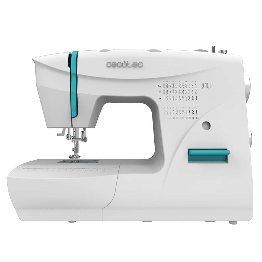 Máquina de Coser Cecotec BelleCouture 6600, Versátil con 66 Puntadas y Accesorios