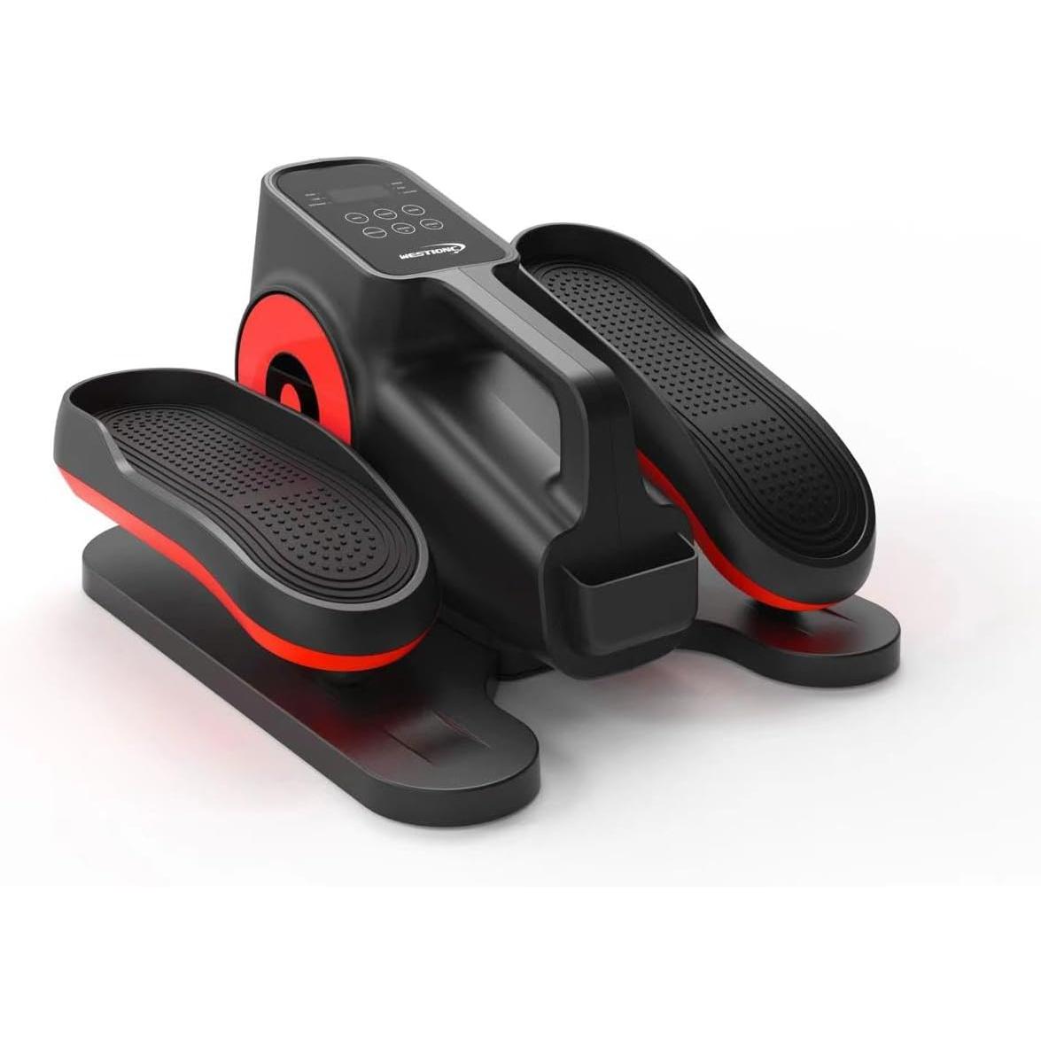 DUPI Mini Elíptica Portátil con Pantalla LCD y Control Remoto | Ejercitador de Pedales para Casa y Oficina