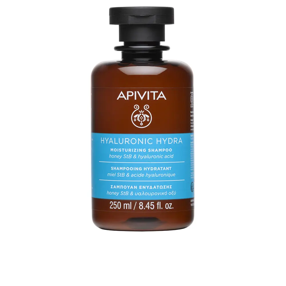 Apivita CHAMPÚ HIDRATANTE con ácido hialurónico, aloe y miel Champú hidratante