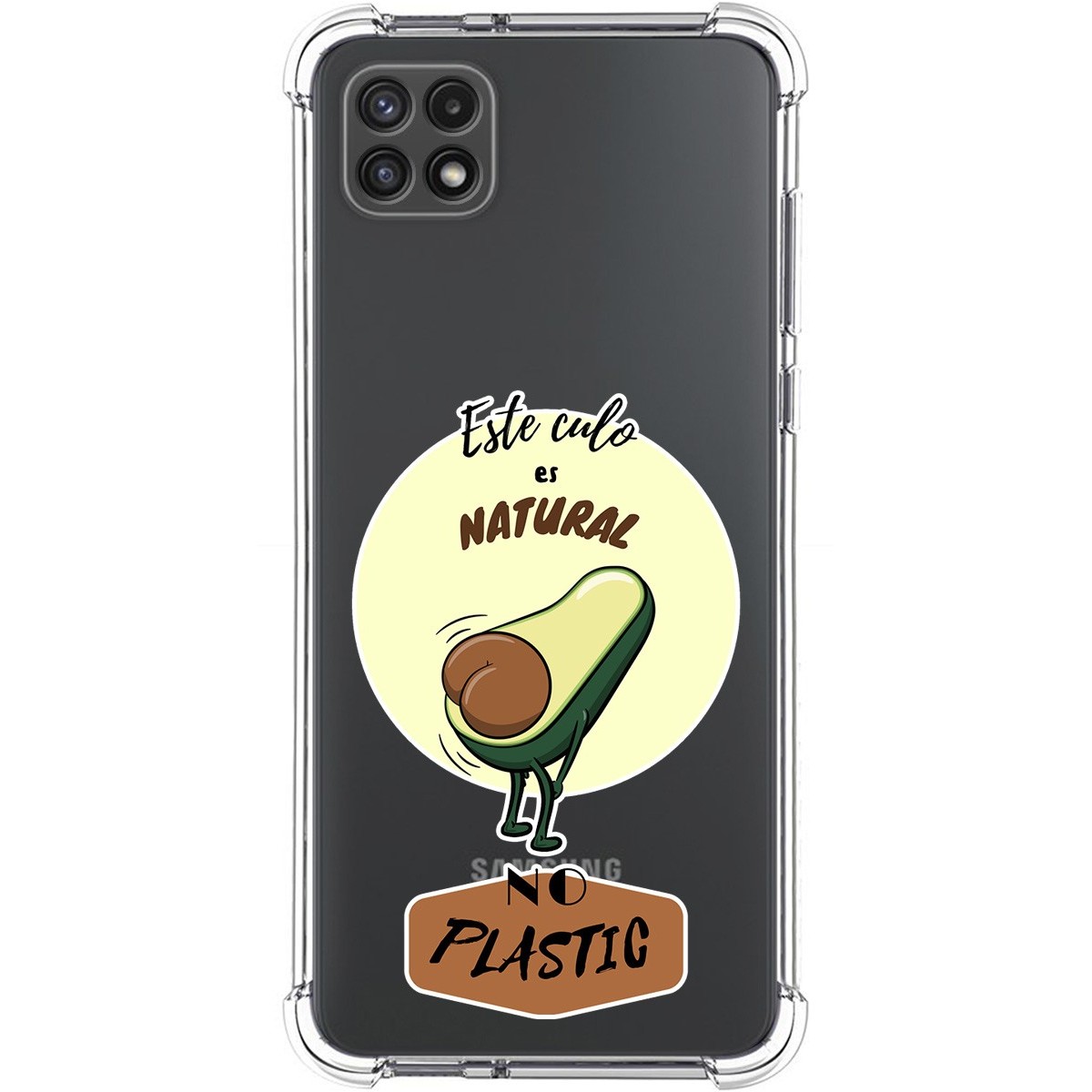 Funda Silicona Antigolpes para Samsung Galaxy A22 5G diseño Culo Natural Dibujos