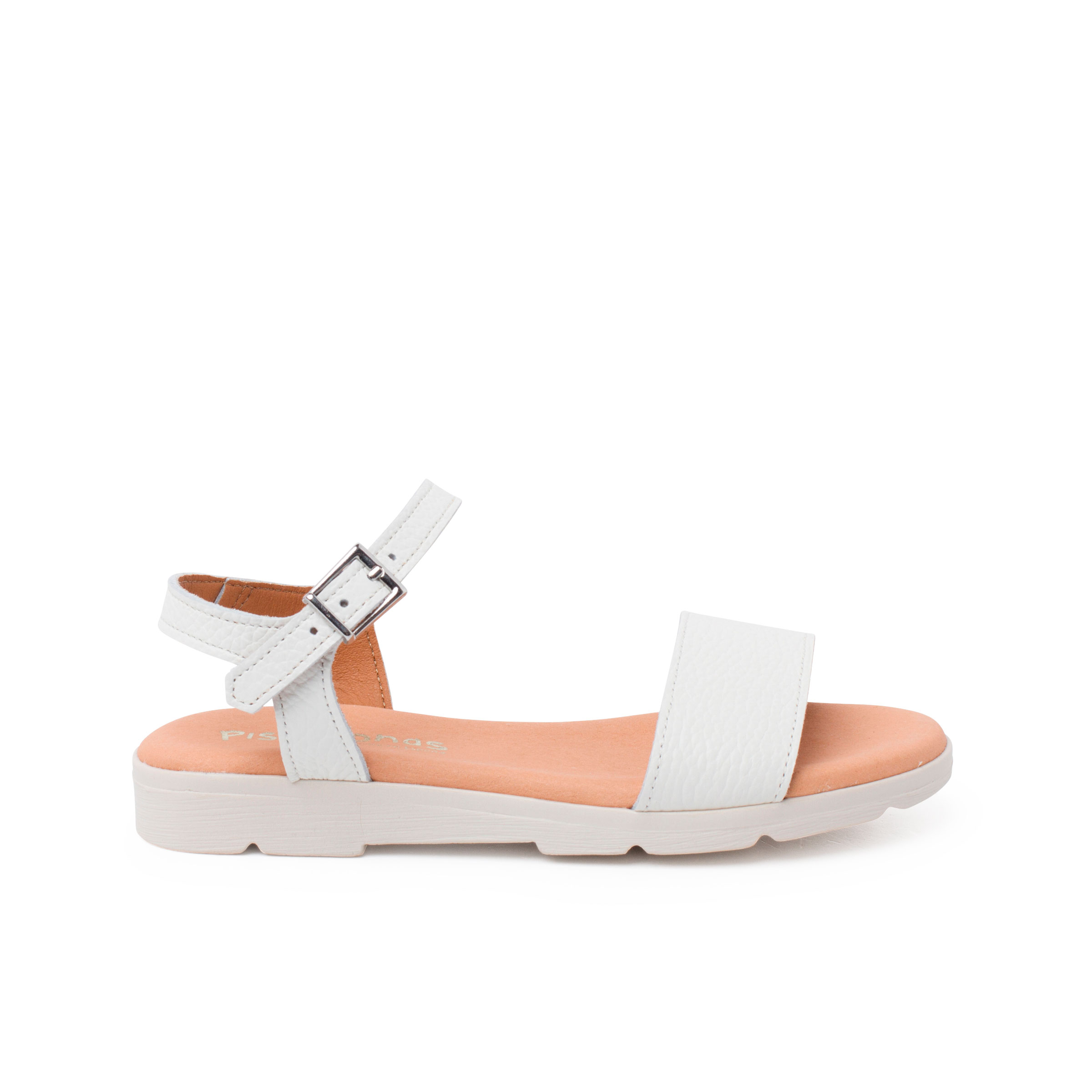 Pisamonas Sandalias Piel Textura Plantilla Gel