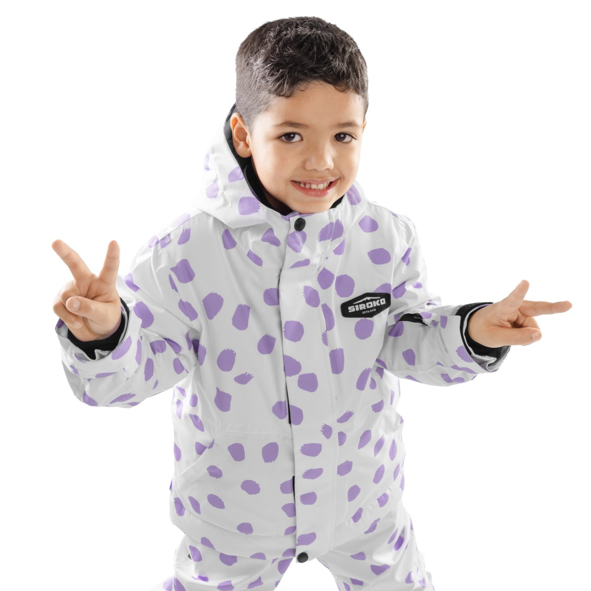 Siroko - Chaqueta KW1 Waterproof Snow & Skii para Niño_
