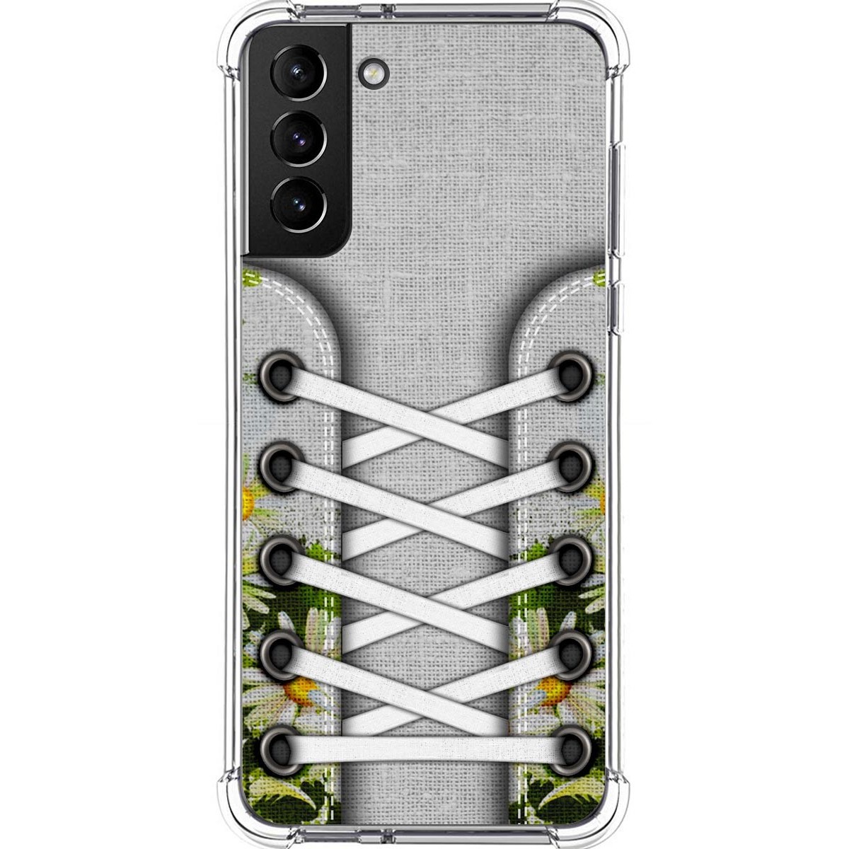 Tumundosmartphone Funda Silicona Antigolpes para Samsung Galaxy S21+ Plus 5G diseño Zapatillas 08 Dibujos