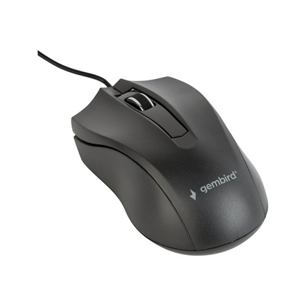 Gembird | Ratón óptico | MUS-3B-01 | Ratón óptico | USB | Negro
