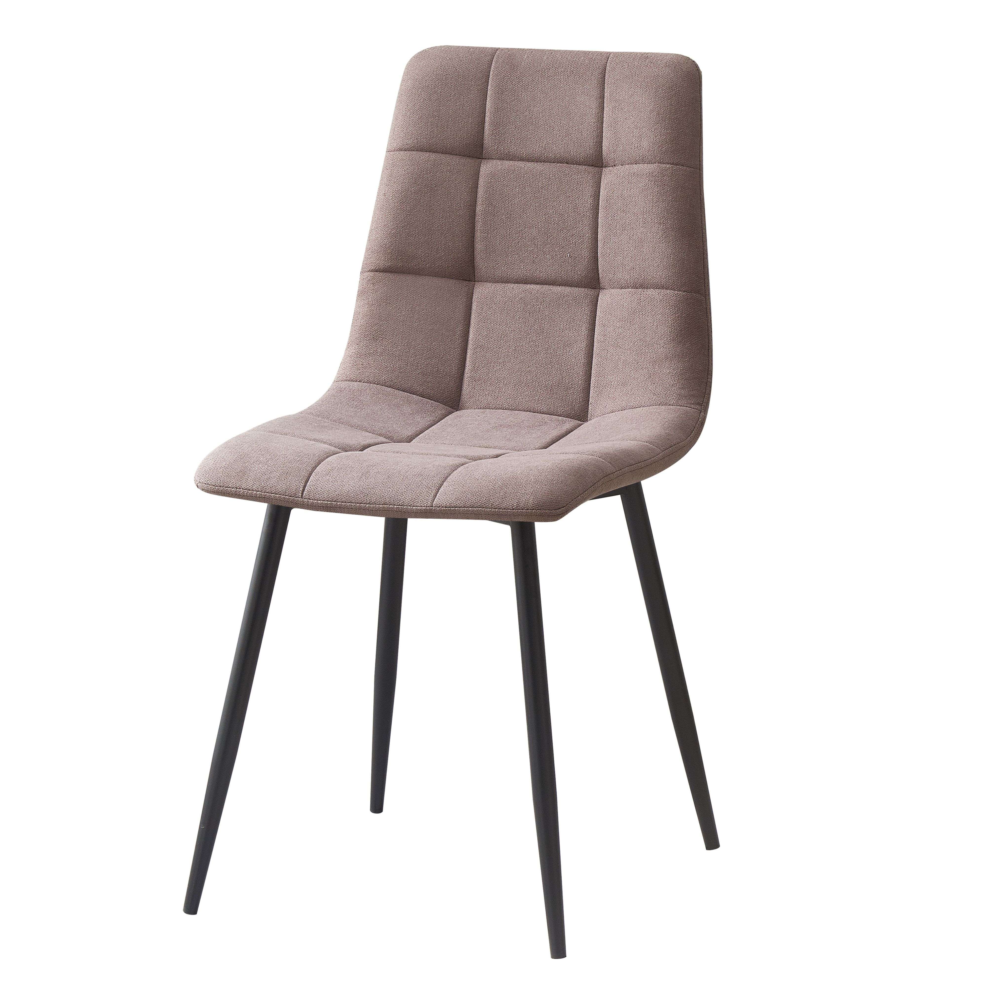 Miroytengo Pack Sillas Comedor Portland Estilo Contemporáneo en Color Gris 43x88x48 cm