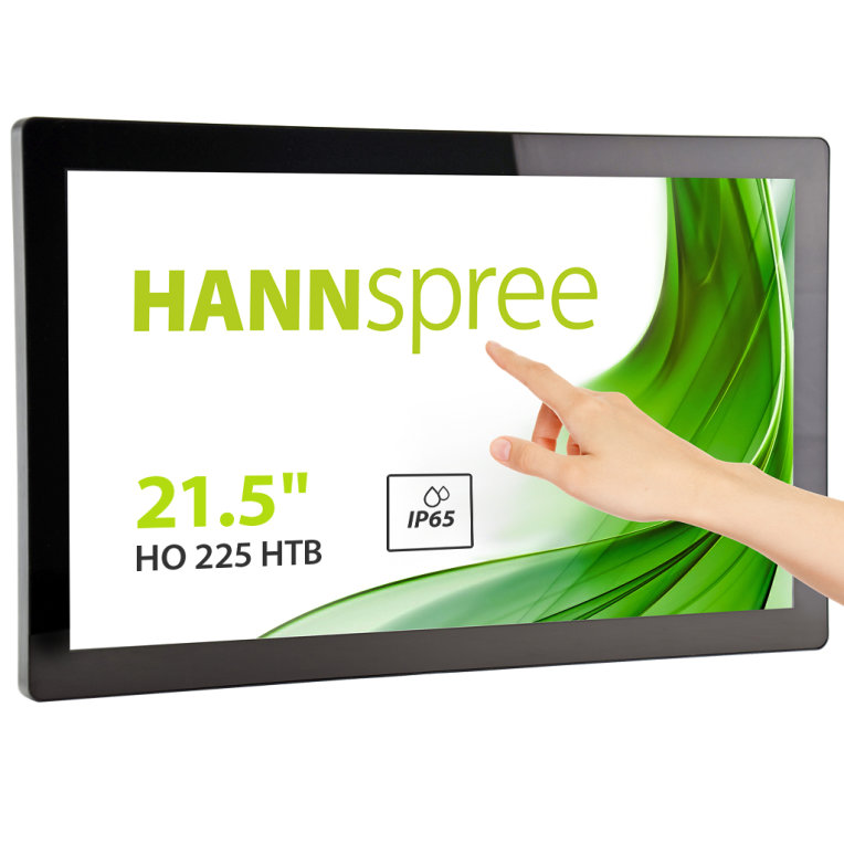 Monitor hanns 21,5"  fhd vga hdmi vesa tactil 24/7 sin marco negro