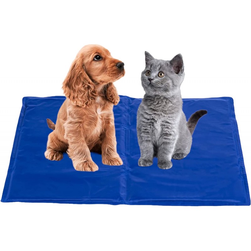TIENDA EURASIA - Alfombra Refrescante para Perros Plegable, Facil de Limpiar, Gel Autorefrigerante, Cama Refrescante Perro