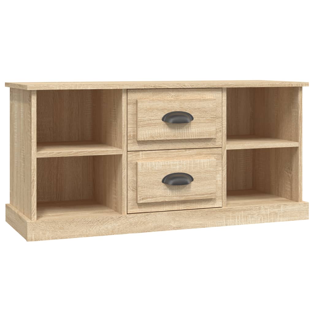 Vidaxl Mueble de TV de Madera Contrachapada con Amplio Espacio de Almacenaje - 99,5x35,5x48cm