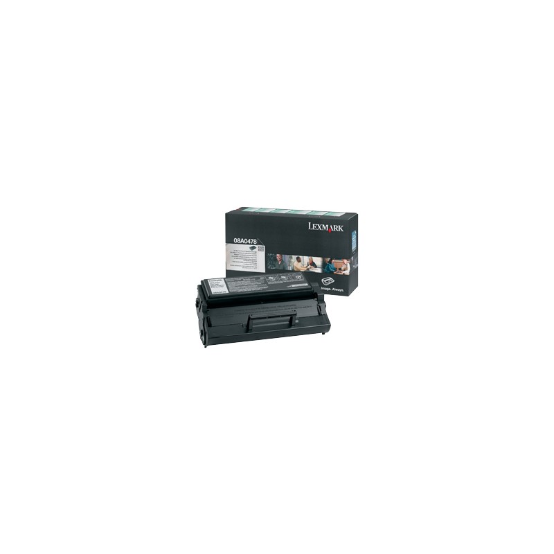 Lexmark - 08A0478 cartucho de tóner Original Negro 08A0478