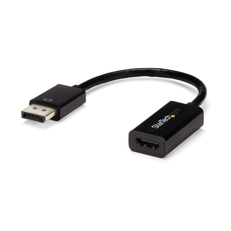 StarTech.com - Conversor de Vídeo DisplayPort a HDMI con Audio – Adaptador Activo DP 1.2 para Ordenadores de Sobremesa/Laptops – DP2HD4KS