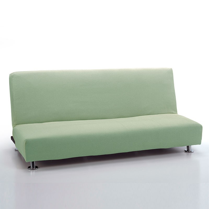 MAXIFUNDAS FUNDAS DE SOFA & CHAISE LONGUE MAXIFUNDAS Funda Sofá Cama Clic-Clac Strada 3 Plazas Turquesa Ajustable