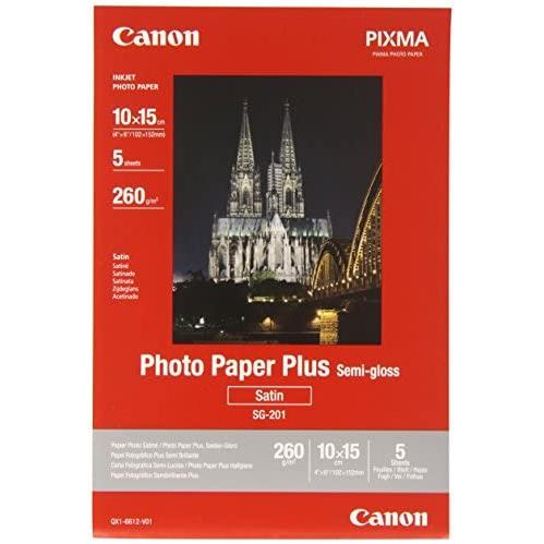 Canon Papel Fotográfico Satinado SG-201 - Alta Calidad