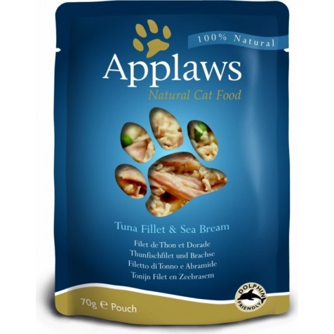 Applaws Sobre Gatos Adultos Atún y Besugo - 1 unidad - 70 gr