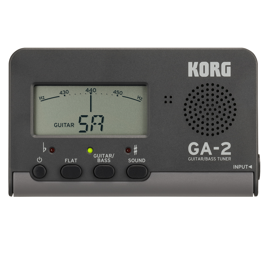 KORG GA2 ACUERDO DIGITAL PARA GUITARRA Y BAJA KORGA2 Sintonizadores/Metrónomos