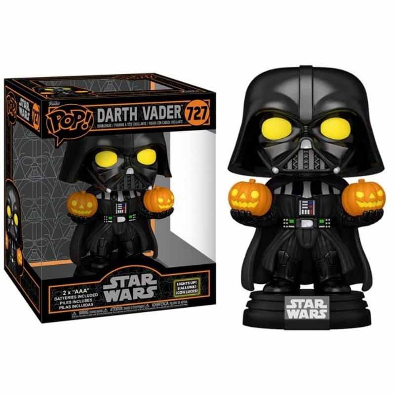 Funko Pop! Disney Halloween, Darth Vader con luz (Lights Up!) 727