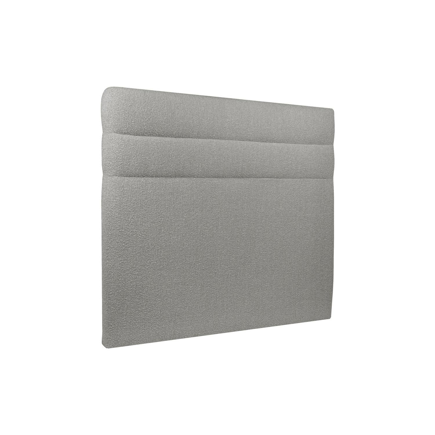 Cabecero 200 cm Lines - Tejido rizado Gris