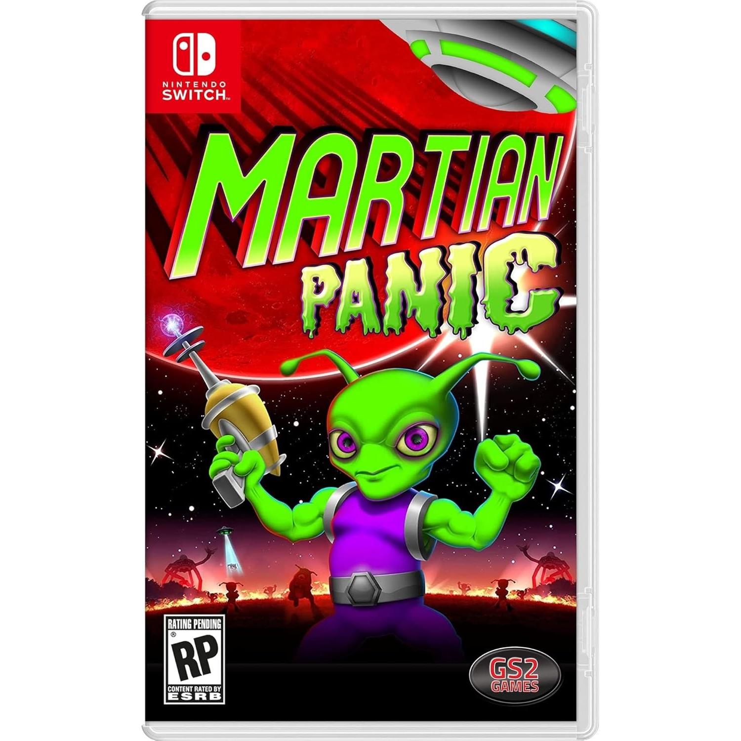 Martian Panic Juego para Consola Nintendo Switch, PAL ESPAÑA