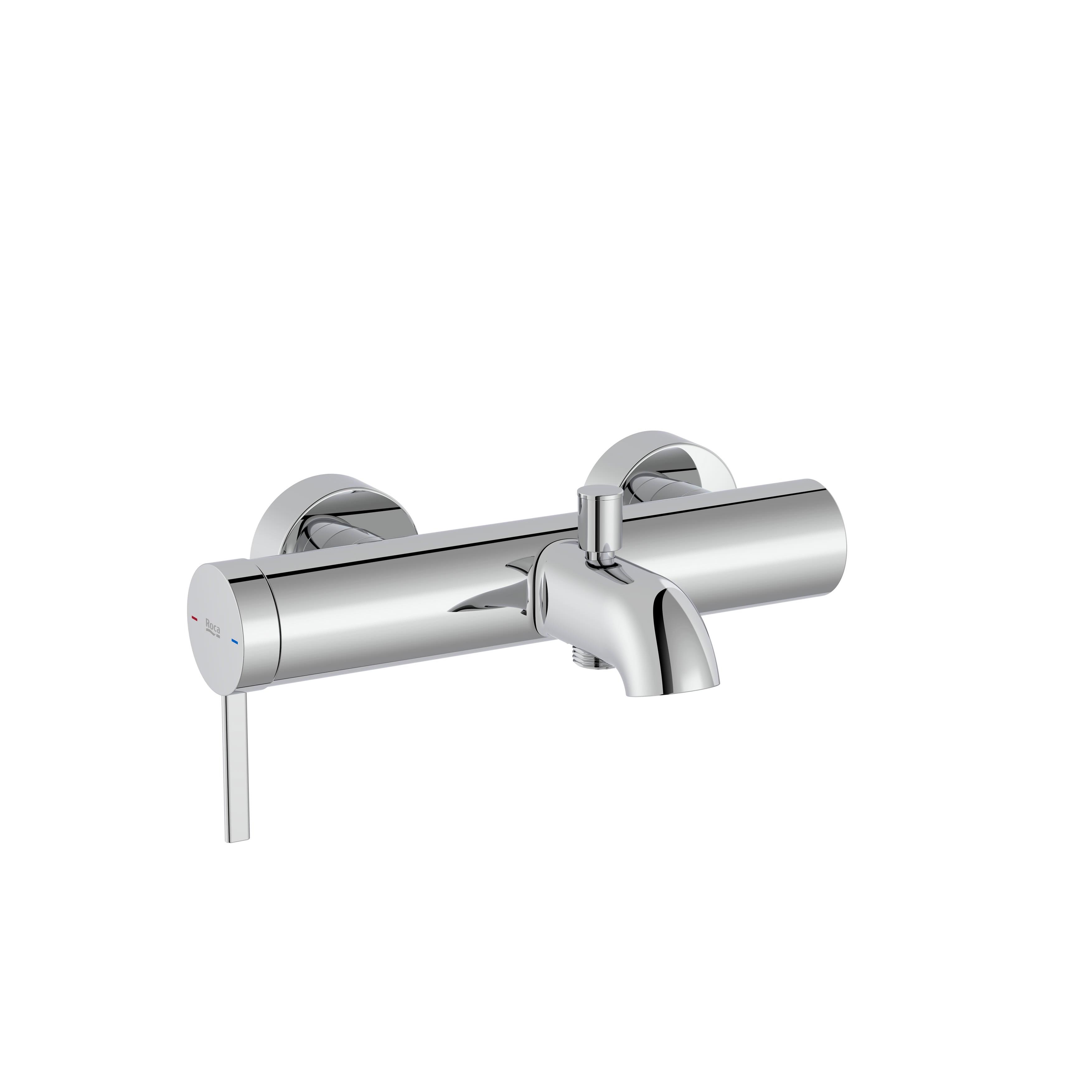 ROCA A5A029EC00 ONA Grifo Monomando Baño-Ducha con Inversor Automático Cromo - ref: A5A029EC00