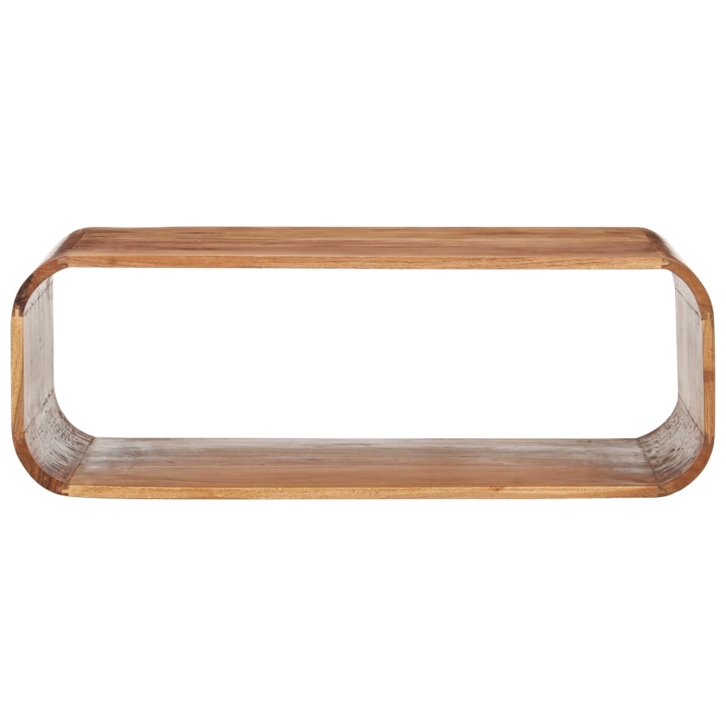 vidaXL Mesa de centro de madera maciza de acacia 90x50x30 cm Mesita de Salón o Comedor o Auxiliar Mesa de Café Meuble Salón