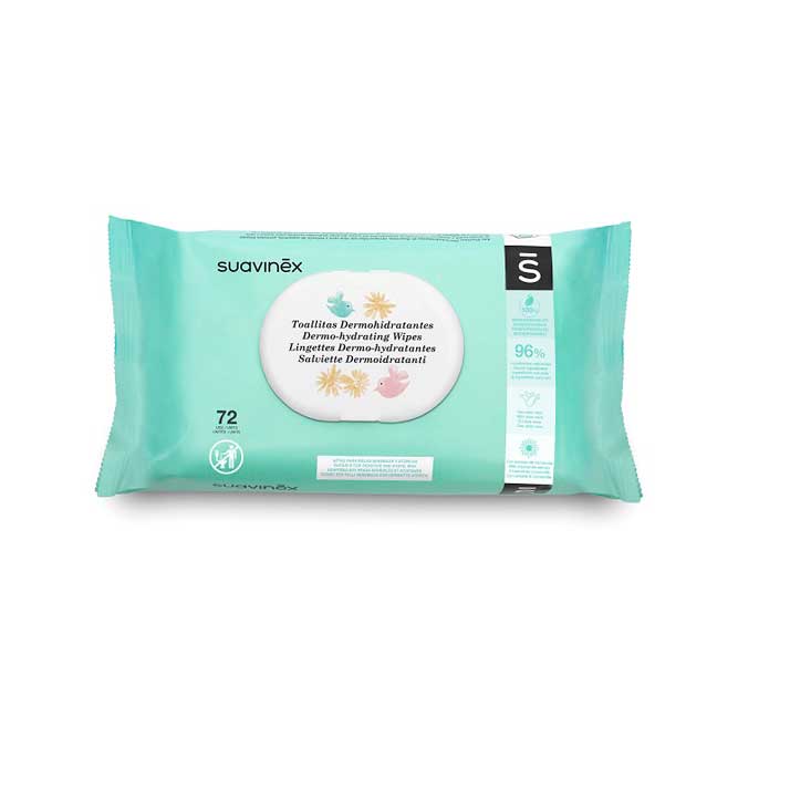 Suavinex Toallitas Húmedas para Bebé con Camomila y Aloe Vera - 72 Unidades